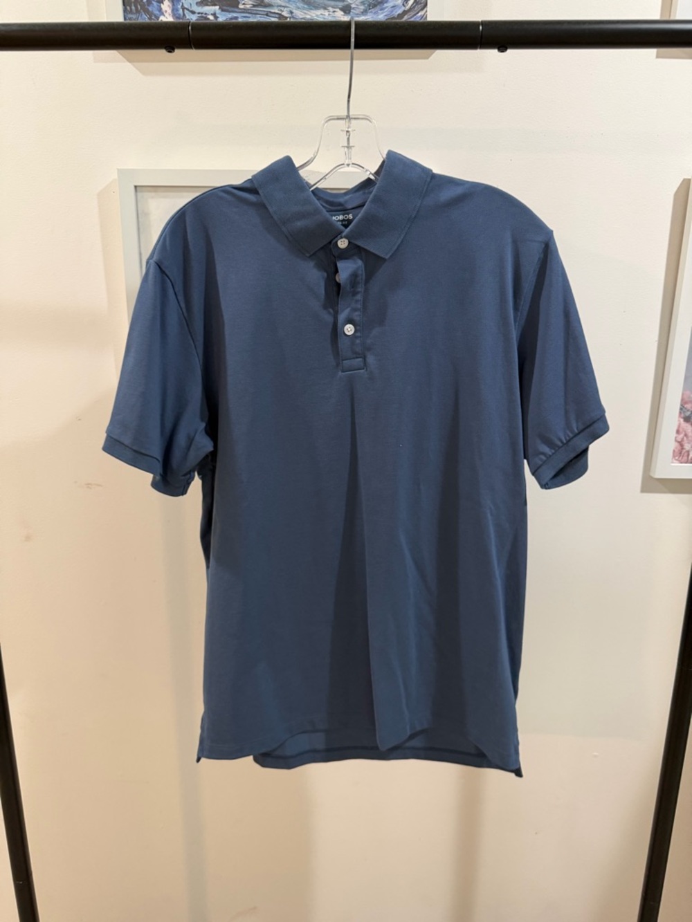 Bonobos Navy Blue Short-Sleeve Polo
